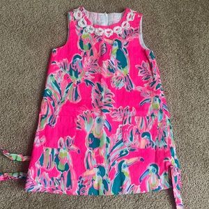 Lilly Pulitzer little girls printed dress with ties-5